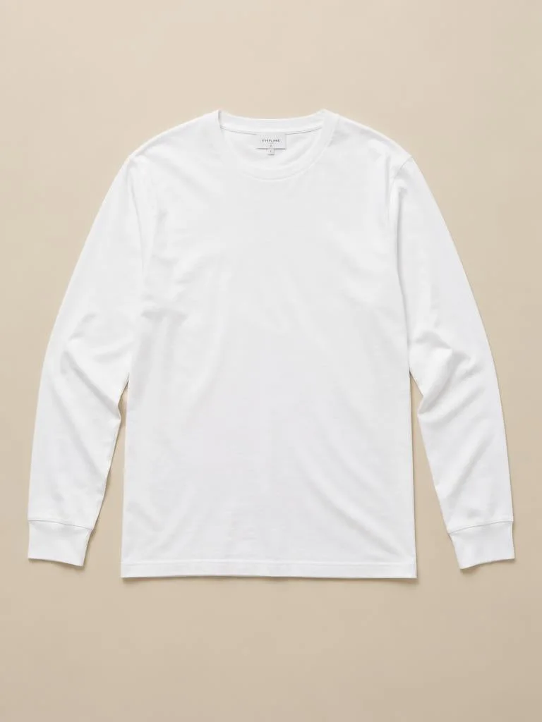 Лонгслив White