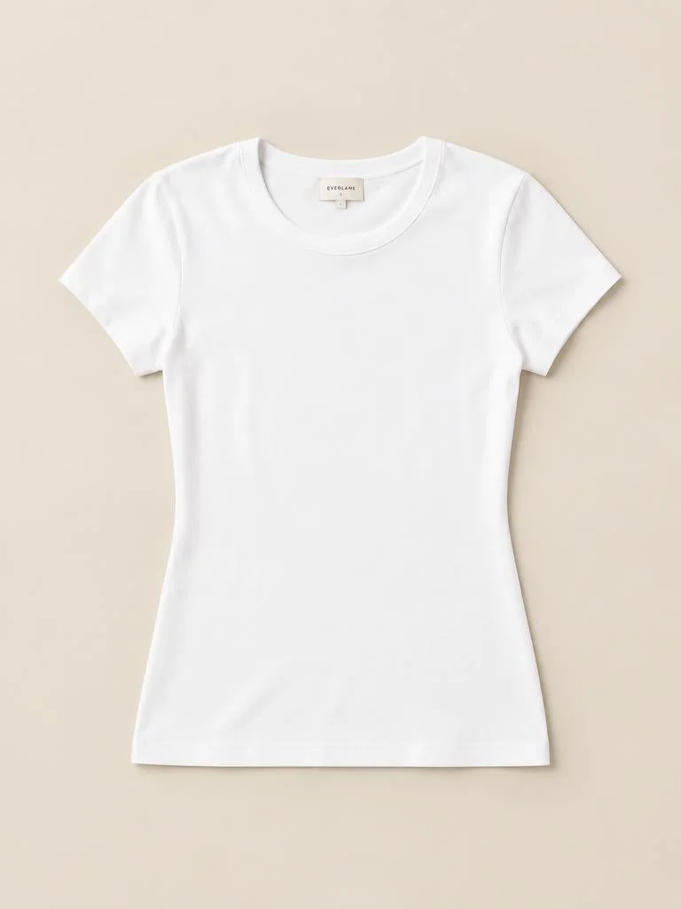 Футболка Fitted White